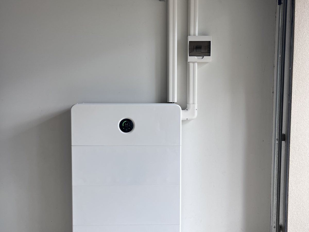 Home battery and switchboard installed by Sulex Electrics, Armstrong Creek